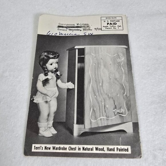 Terri Lee Doll Catalog Lot 1950s Halloween Pamphlet Ephemera Booklets Paperwork - Picture 3 of 16